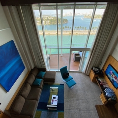 View from second floor