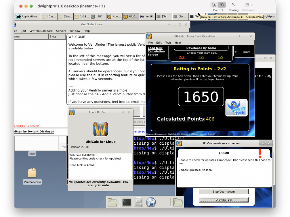 VentFinder & UltiCalc